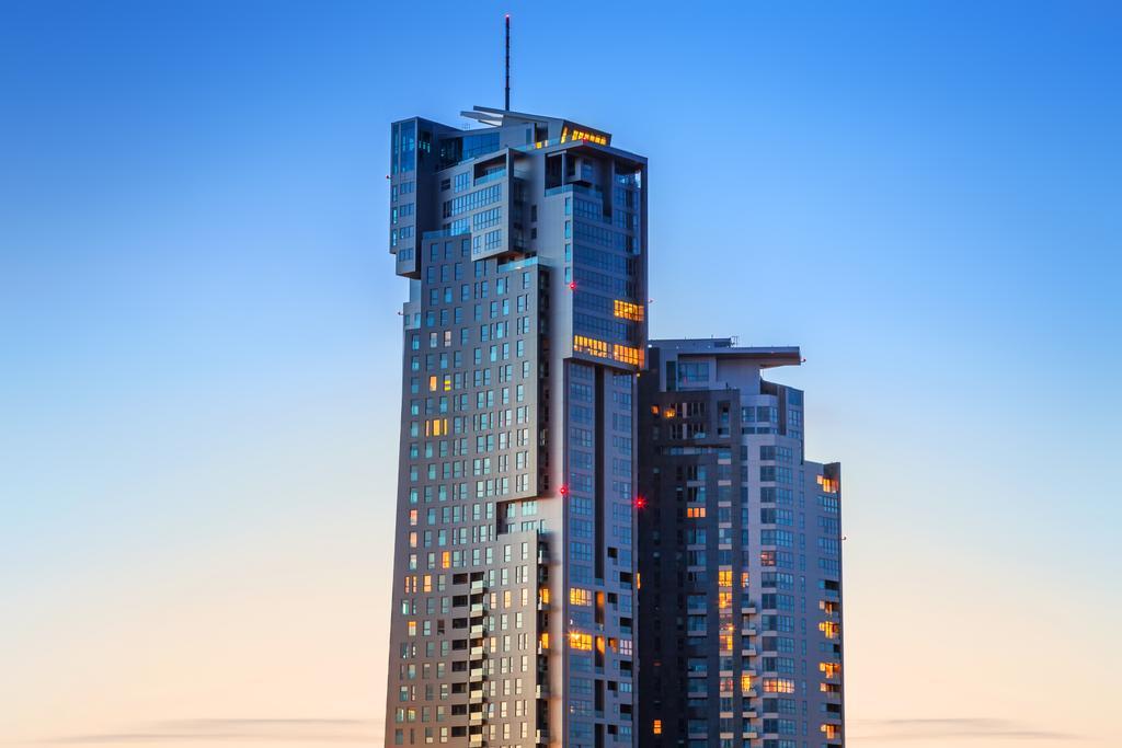 Appartement Luxury Rockefeller - Sea Towers à Gdynia Chambre photo